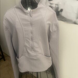 Women's Utility Jacket in Light Gray